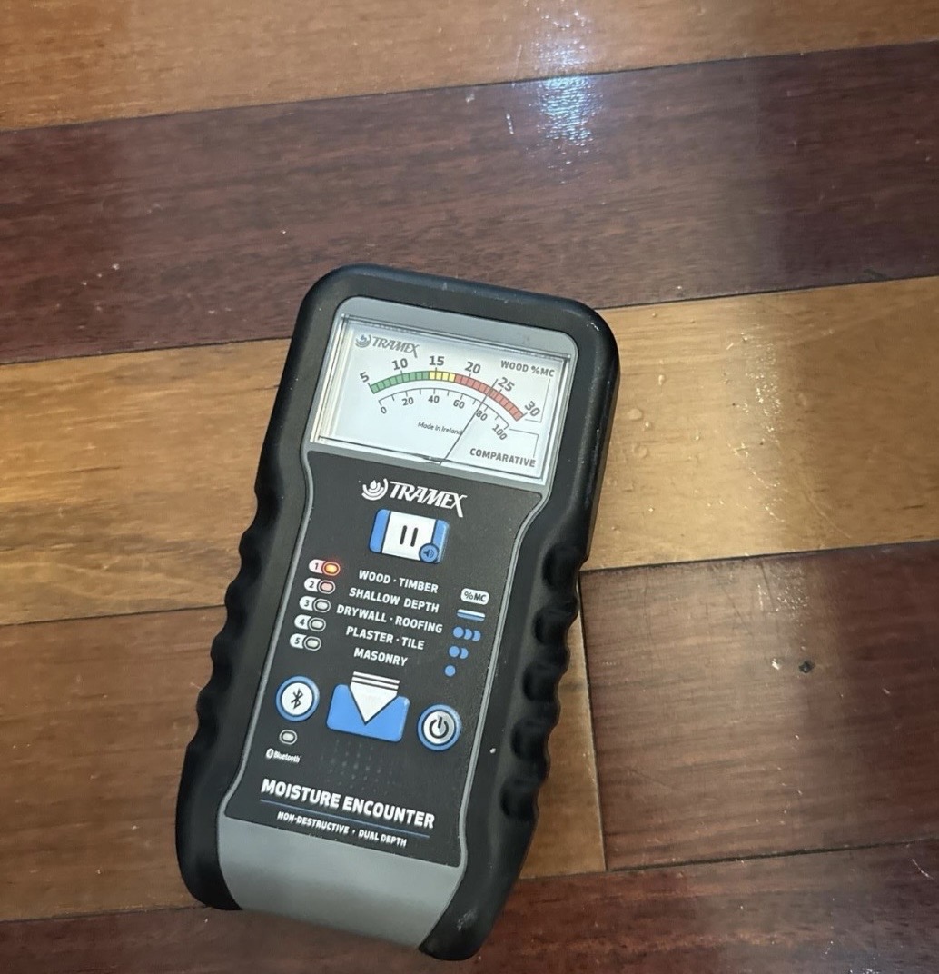 Tramex Moisture Encounter non-destructive dual depth moisture meter — BioRx Environmental equipment
